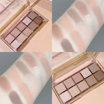 Natural Matte Ten Color Eyeshadow Palette
