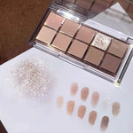 Natural Matte Ten Color Eyeshadow Palette