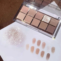 Natural Matte Ten Color Eyeshadow Palette