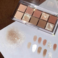 Natural Matte Ten Color Eyeshadow Palette