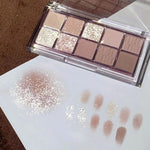 Natural Matte Ten Color Eyeshadow Palette